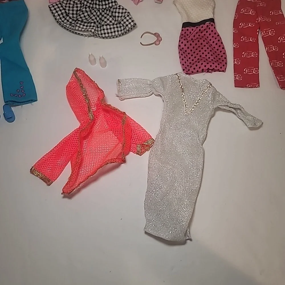 Vintage Lot of Barbie Accessories & Clothes 1960s-1990s
